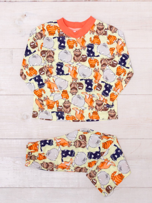 Піжама Носи своє модель 6076-002-5-koti-svtlo-zhovtij Фото