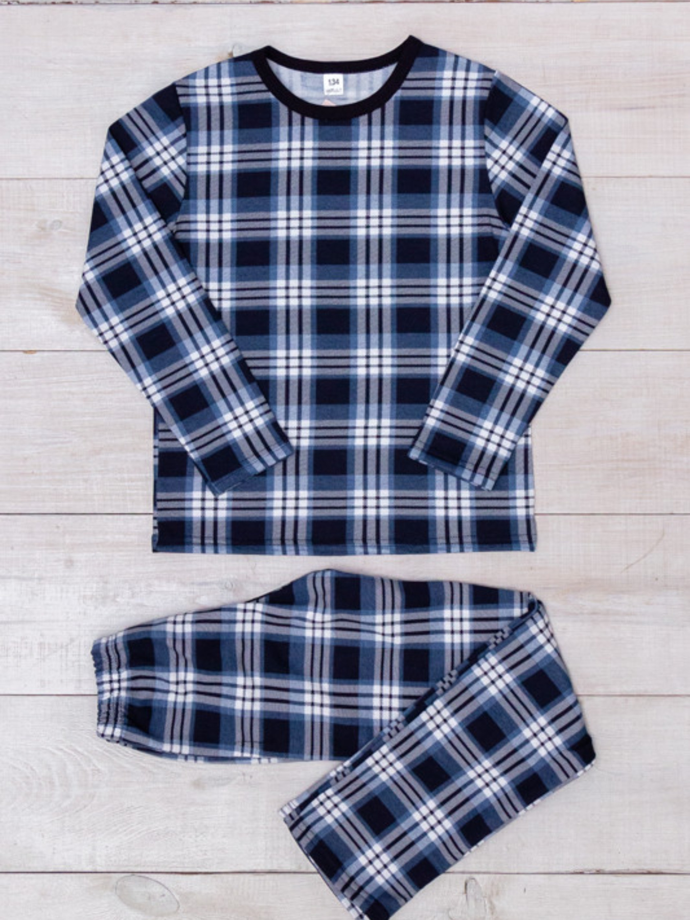 Піжама Носи своє модель 6076-024-4-kltinka-sro-blakitnij Піжама Носи своє модель 6076-024-4-kltinka-sro-blakitnij Фото