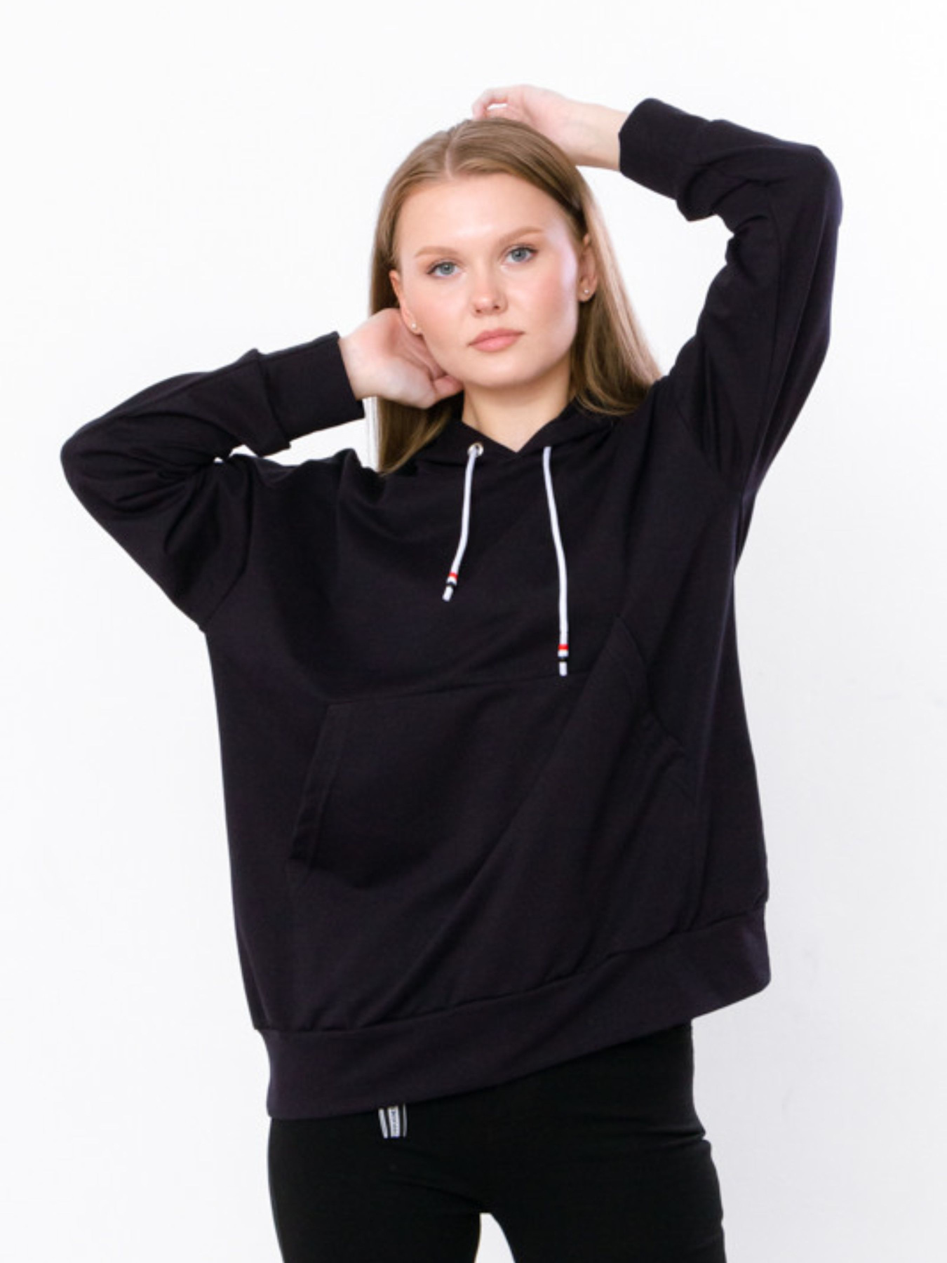 Худі Носи своє модель 8360-057-chornilxno-sinj Фото