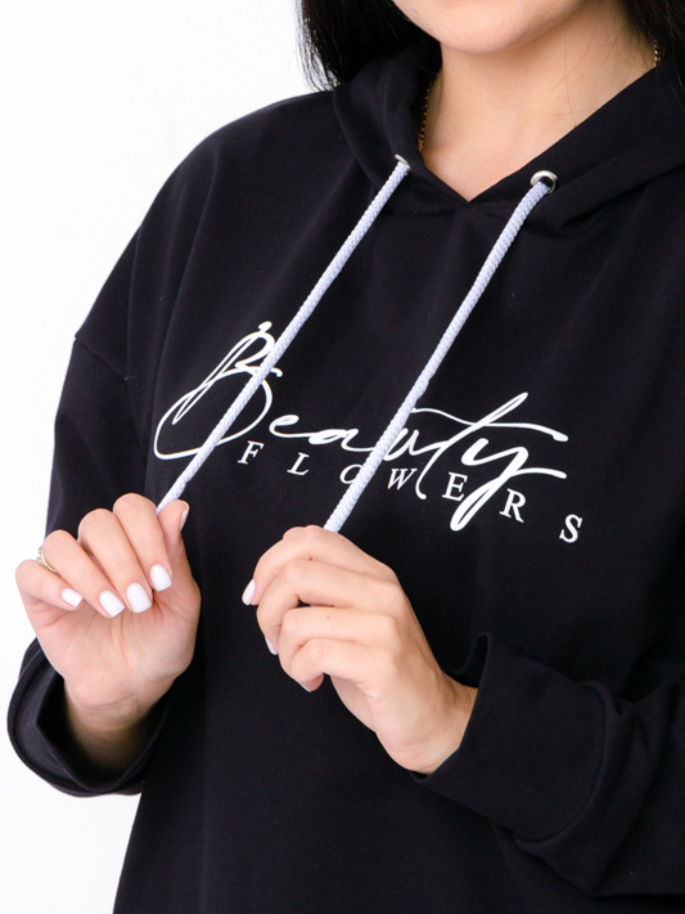 Худи Носи своє модель 8356-057-33-chornilxno-sinj-beauty Фото