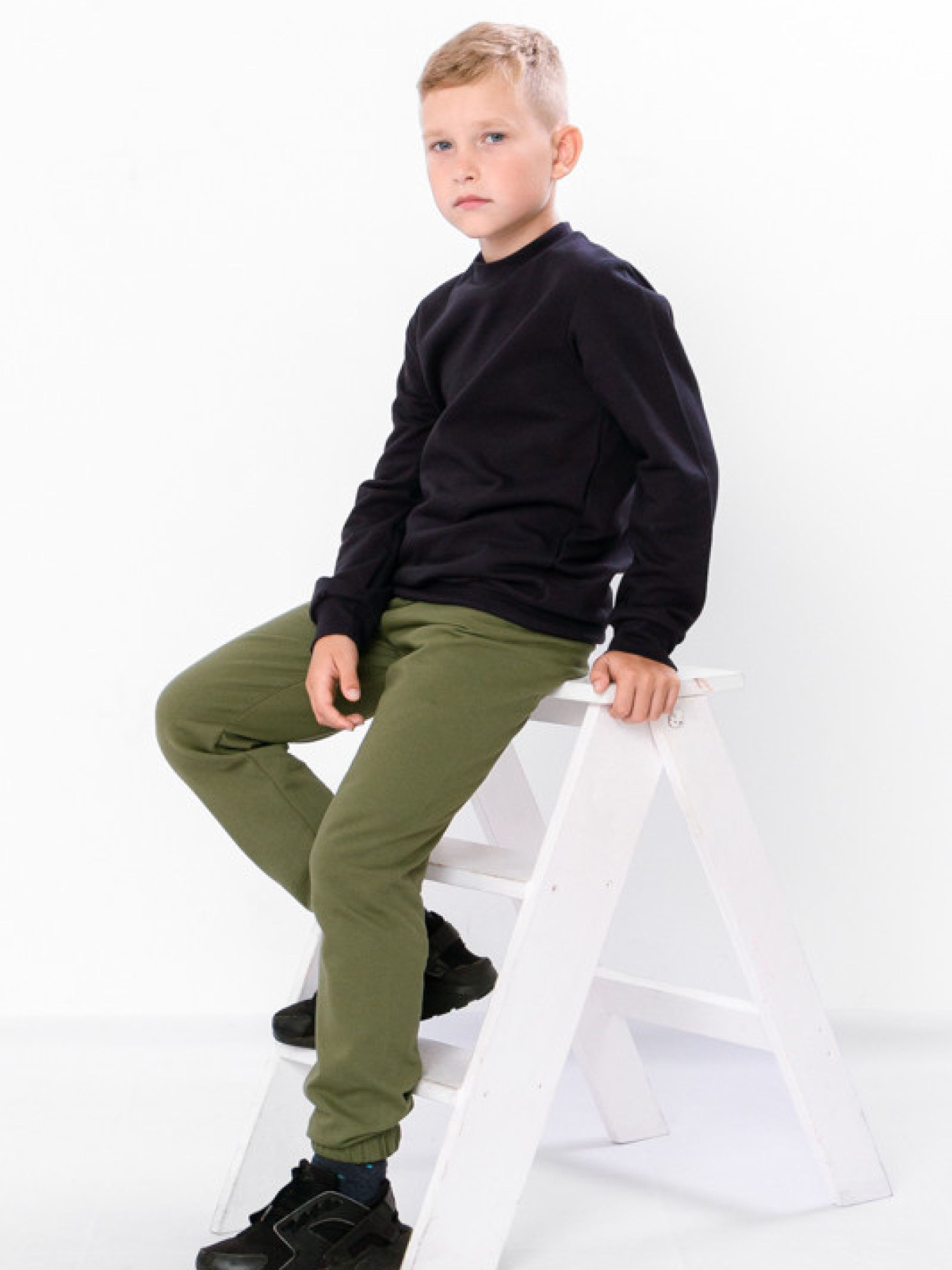 Джоггеры Носи своє модель 6155-023-4-temno-fstashkovij Фото