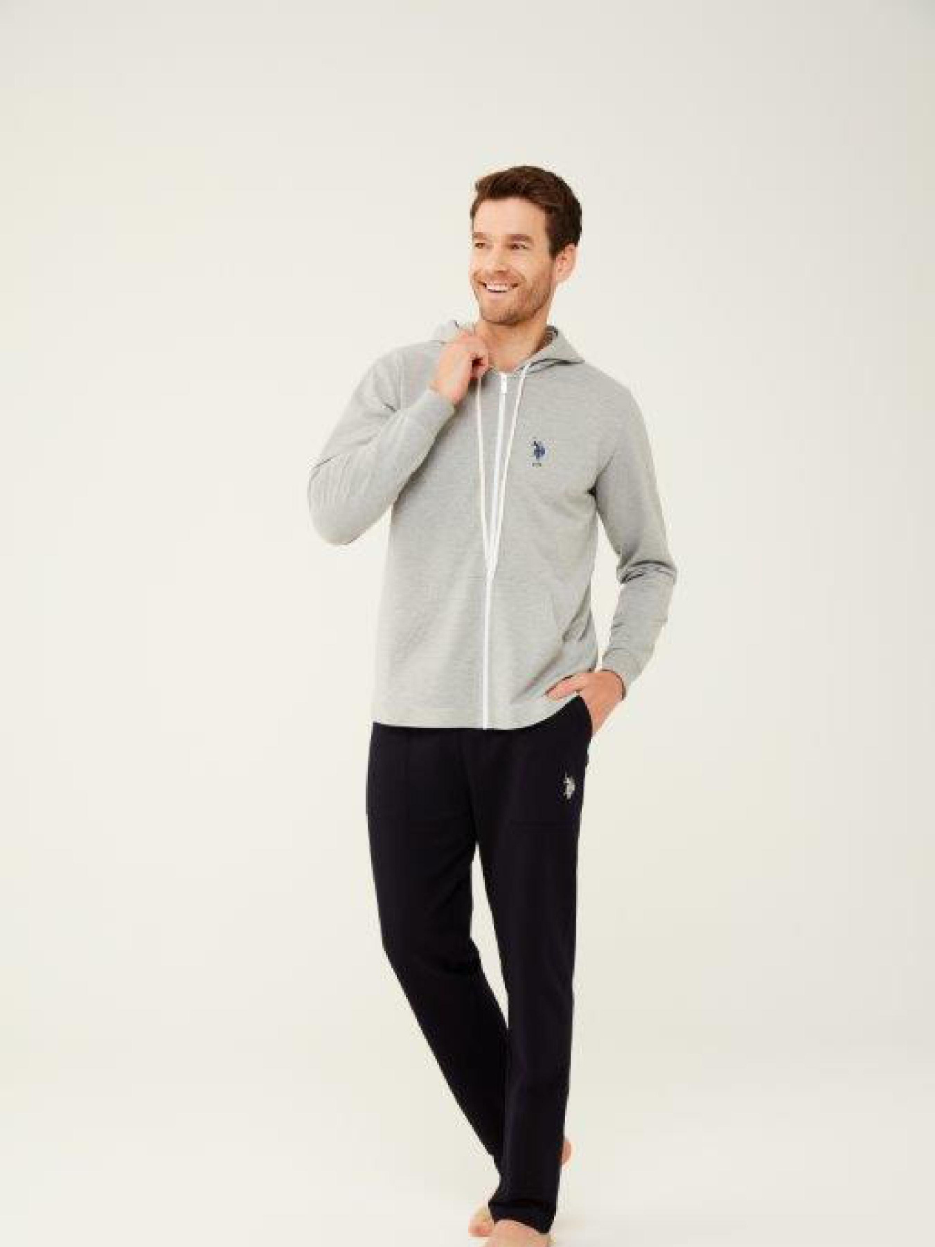 Кофта US Polo модель US.01.18469.21_MIX.VR086 Фото