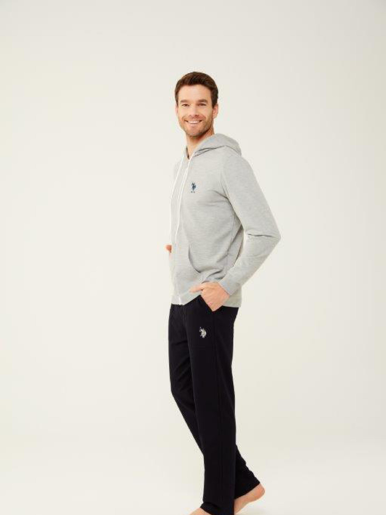 Кофта US Polo модель US.01.18469.21_MIX.VR086 Фото