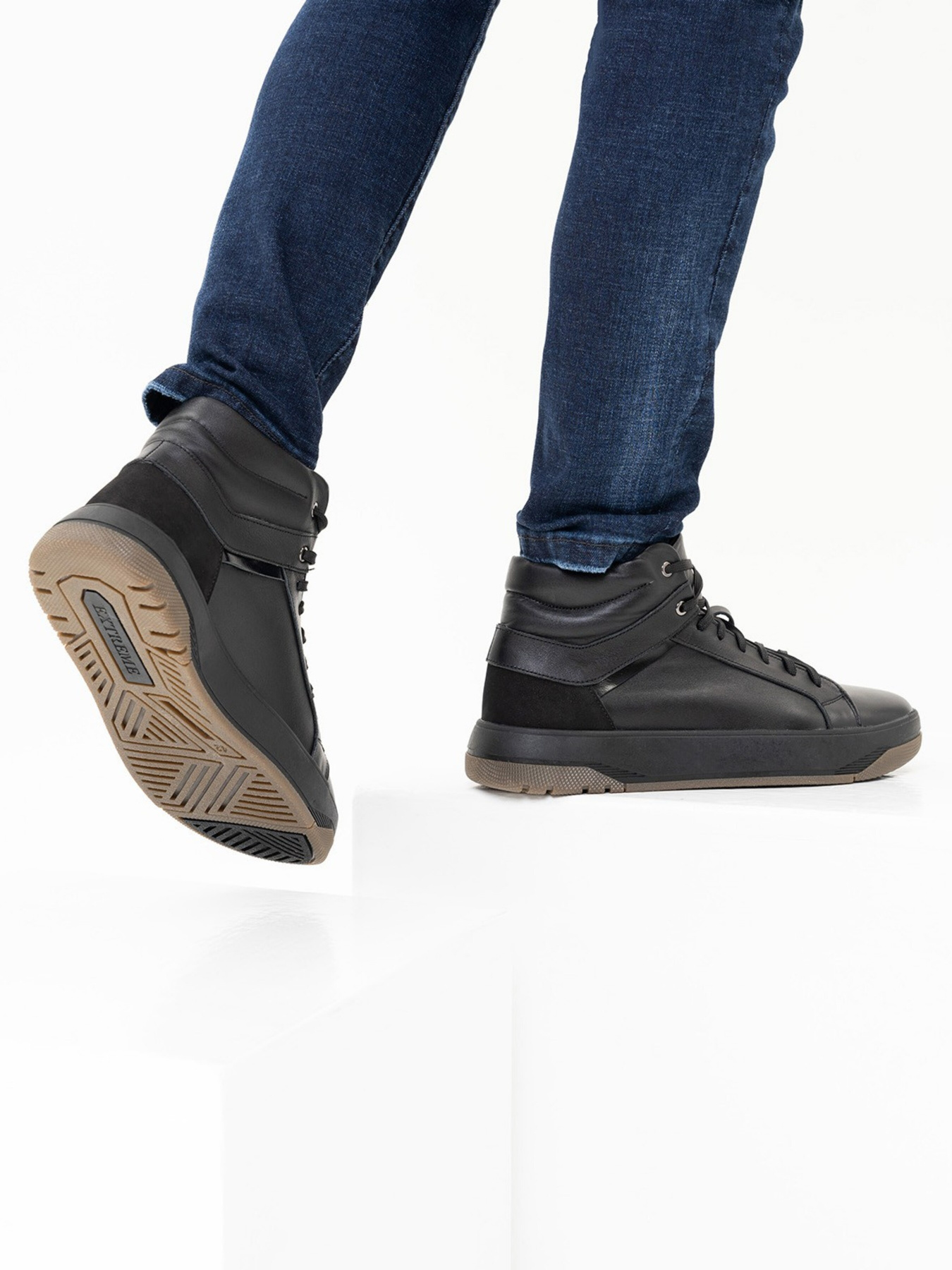 Ботинки ISSA Plus модель GOB2-325_black Ботинки ISSA Plus модель GOB2-325_black Фото