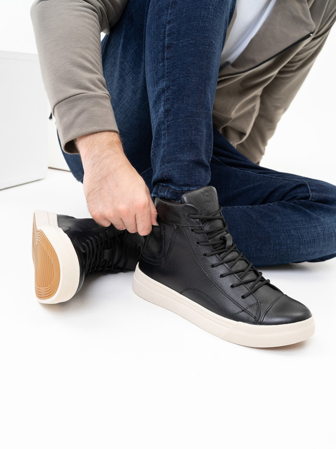 Черевики ISSA Plus модель GOB2-331_black Фото