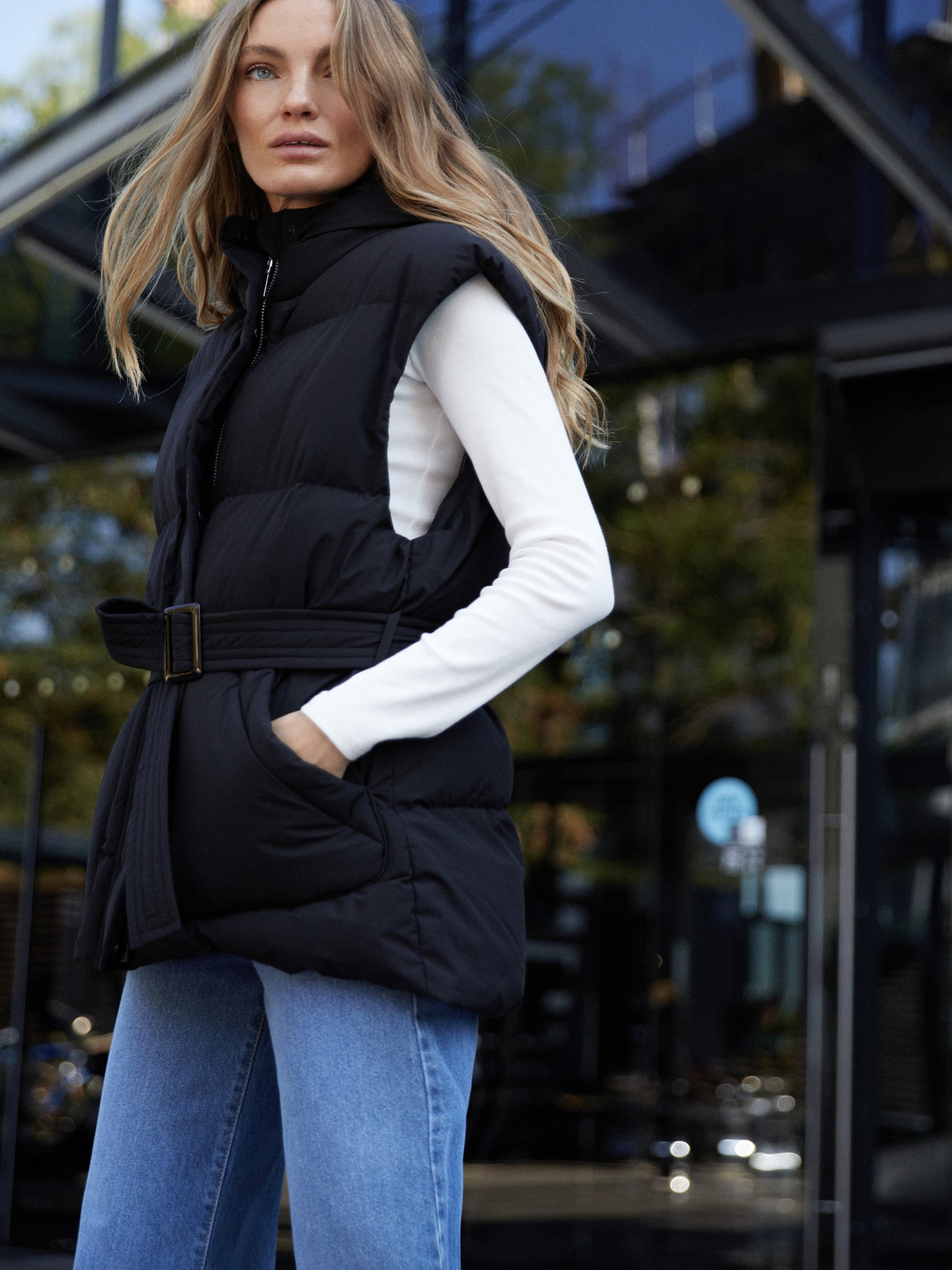 Утеплений жилет Gepur модель 45370 Утеплений жилет Gepur модель 45370 Фото