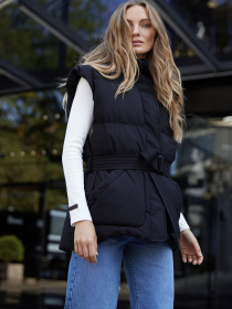 Утеплений жилет Gepur модель 45370 Утеплений жилет Gepur модель 45370 Фото