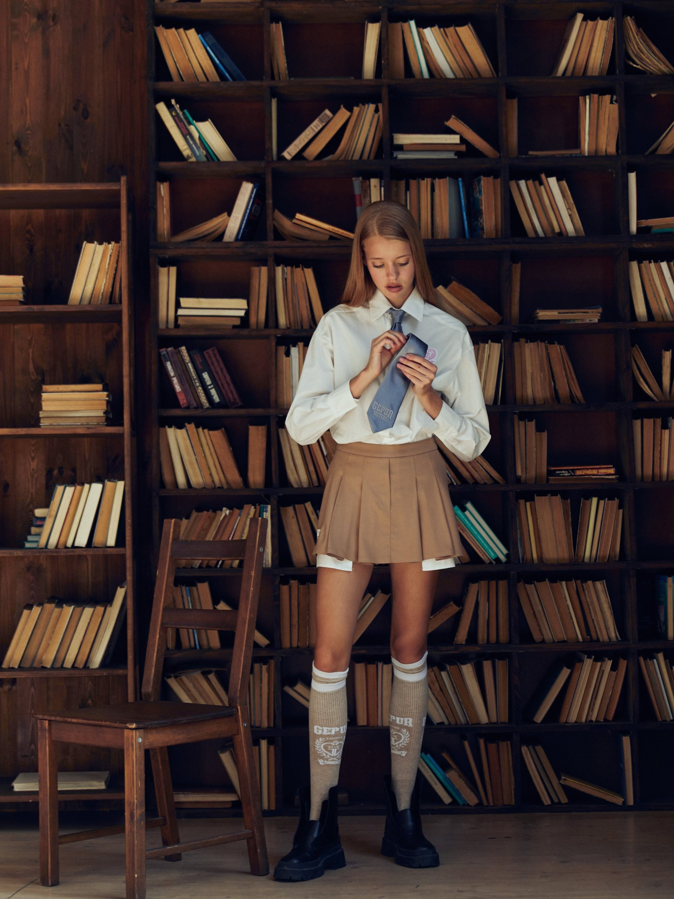 Рубашка повседневная Gepur модель 45378 Фото