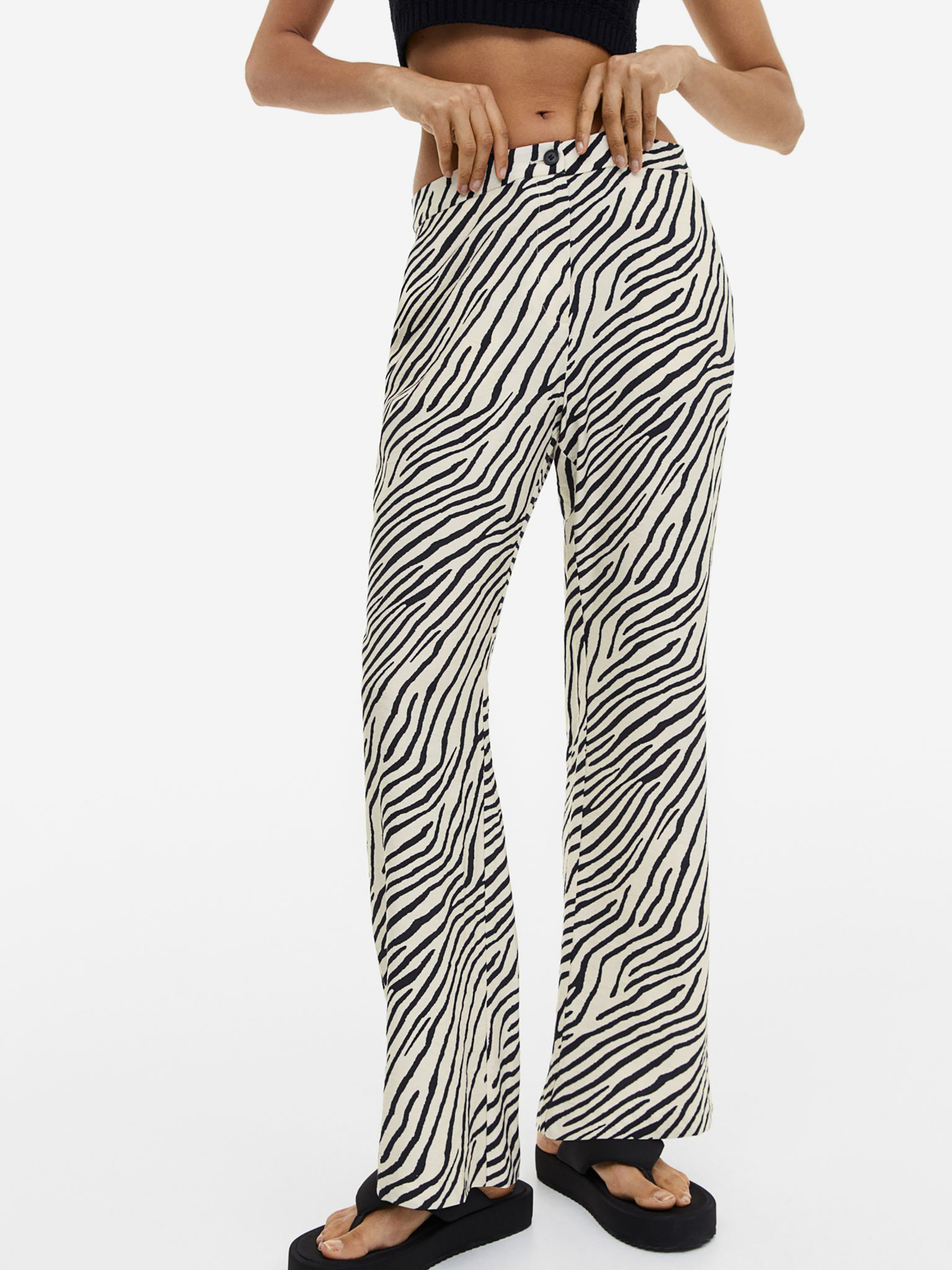 Брюки повседневные H&M модель 69200 Фото