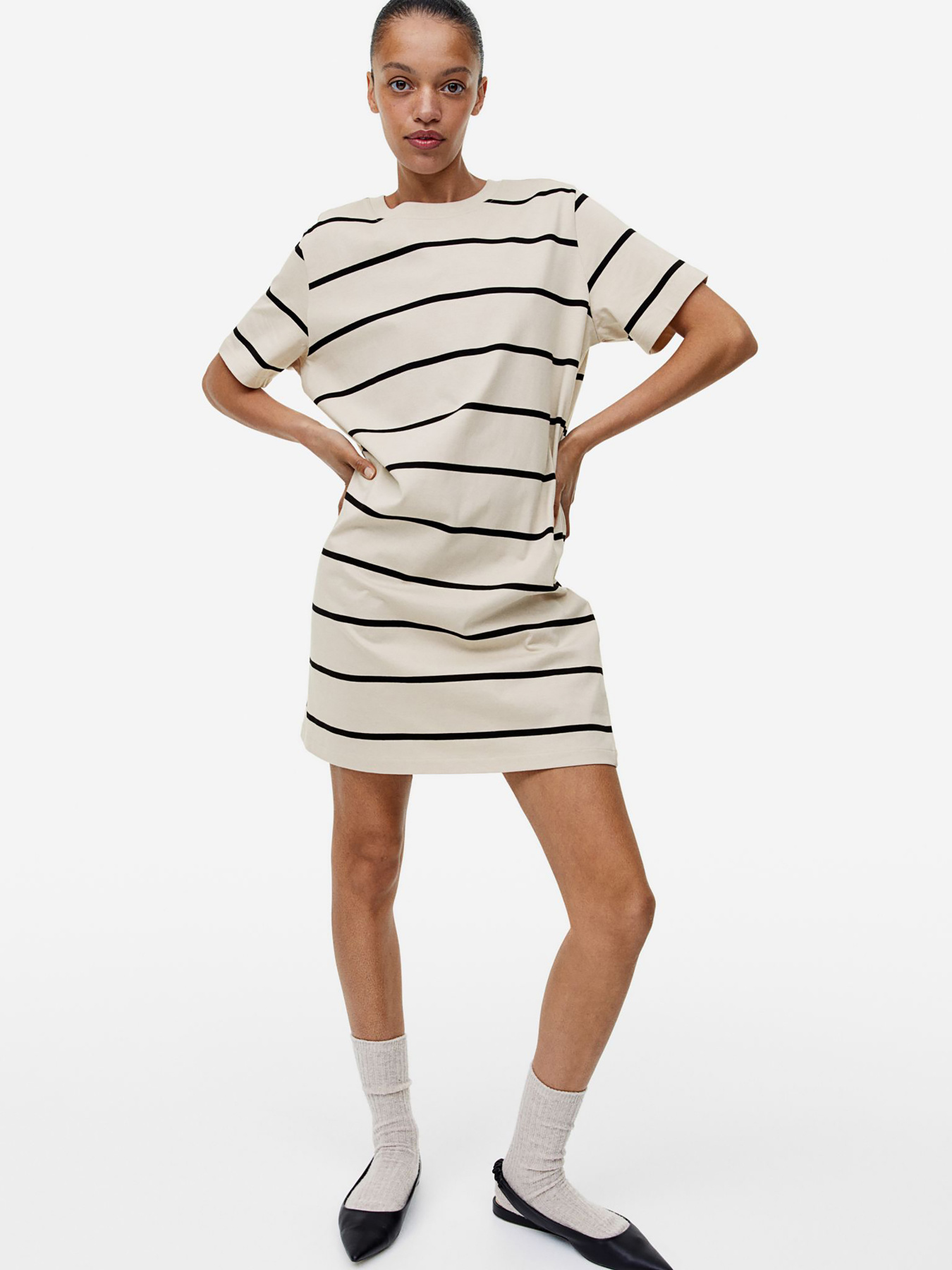 Платье-футболка H&M модель 69176 Фото