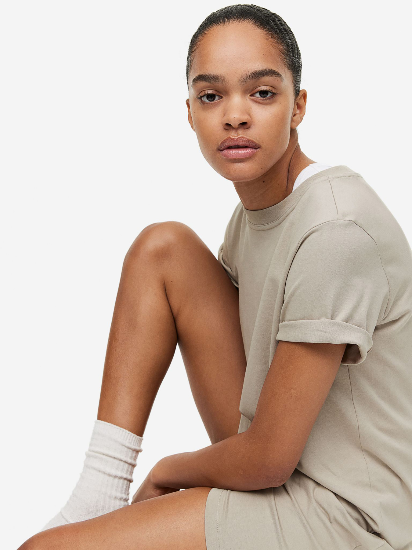 Платье-футболка H&M модель 69276 Фото