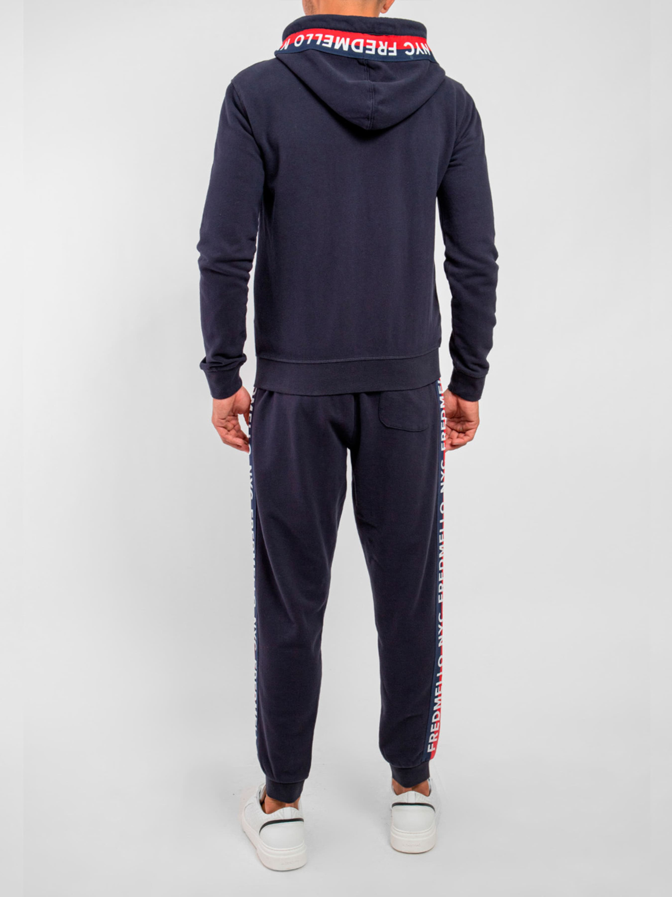 Спортивний костюм Fred Mello модель FM23W19FZ_BLUE-1 Фото