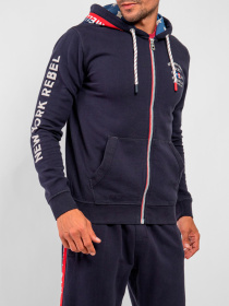 Спортивний костюм Fred Mello модель FM23W19FZ_BLUE-1 Фото