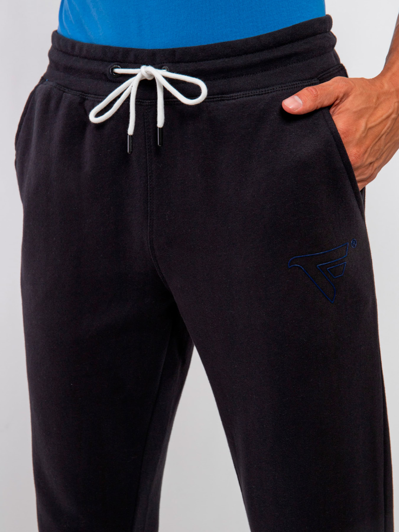 Штаны спортивные Fred Mello модель FM23W02PF_BLACK Фото