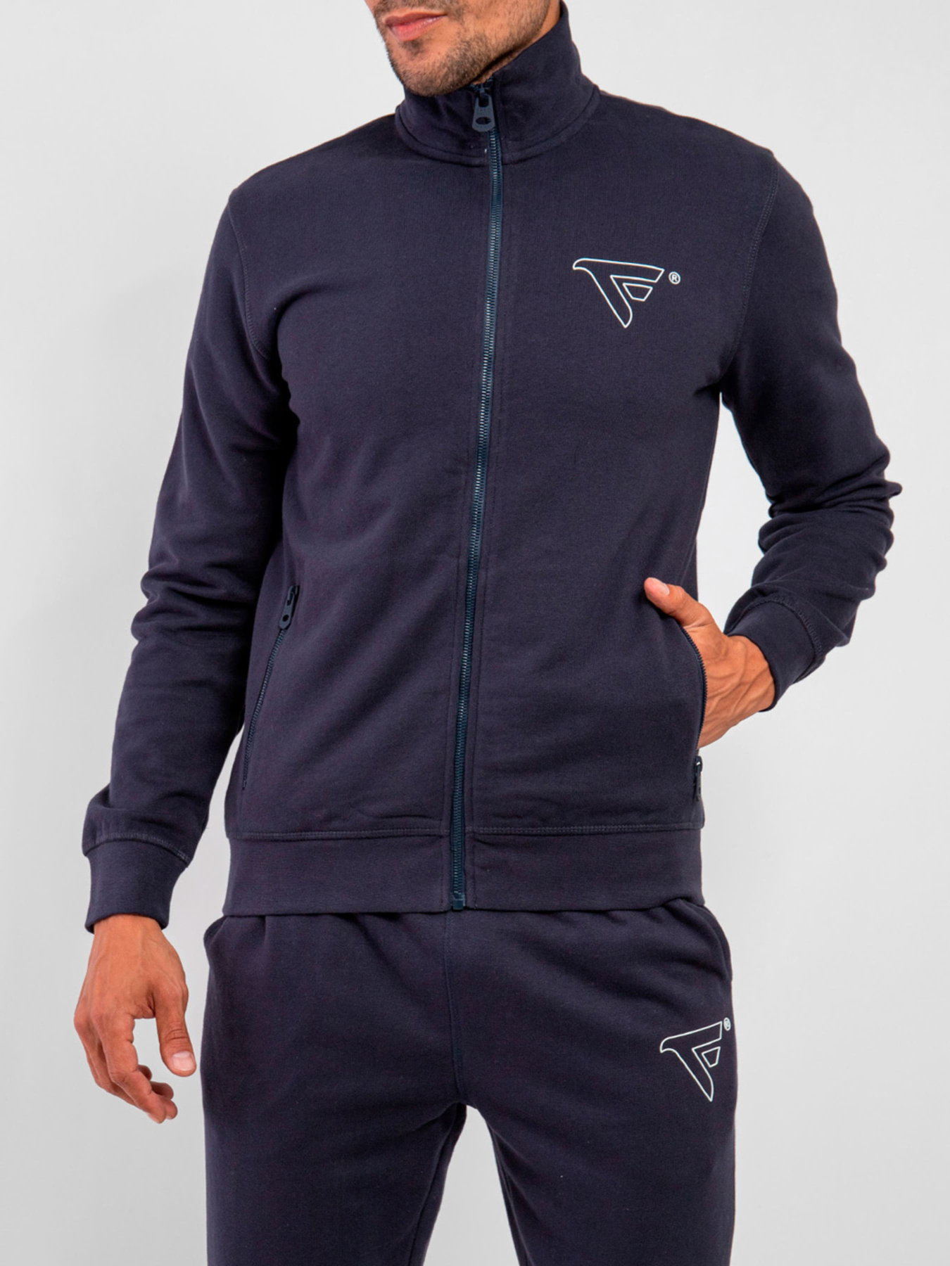 Спортивный костюм Fred Mello модель FM23W04FZ_BLUE-1 Спортивный костюм Fred Mello модель FM23W04FZ_BLUE-1 Фото