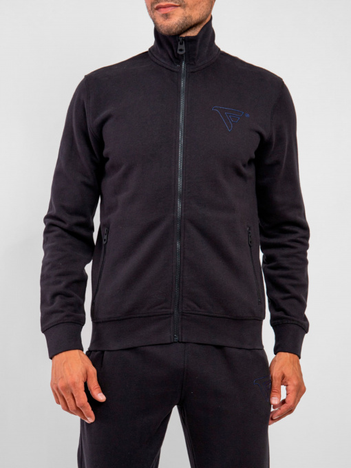 Кофта спортивная Fred Mello модель FM23W04FZ_BLACK Фото