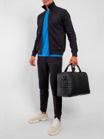 Спортивна кофта Fred Mello модель FM23W04FZ_BLACK Спортивна кофта Fred Mello модель FM23W04FZ_BLACK Фото