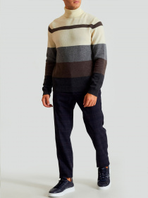 Штани класичні Fred Mello модель FM23W22PT_BLUE Фото