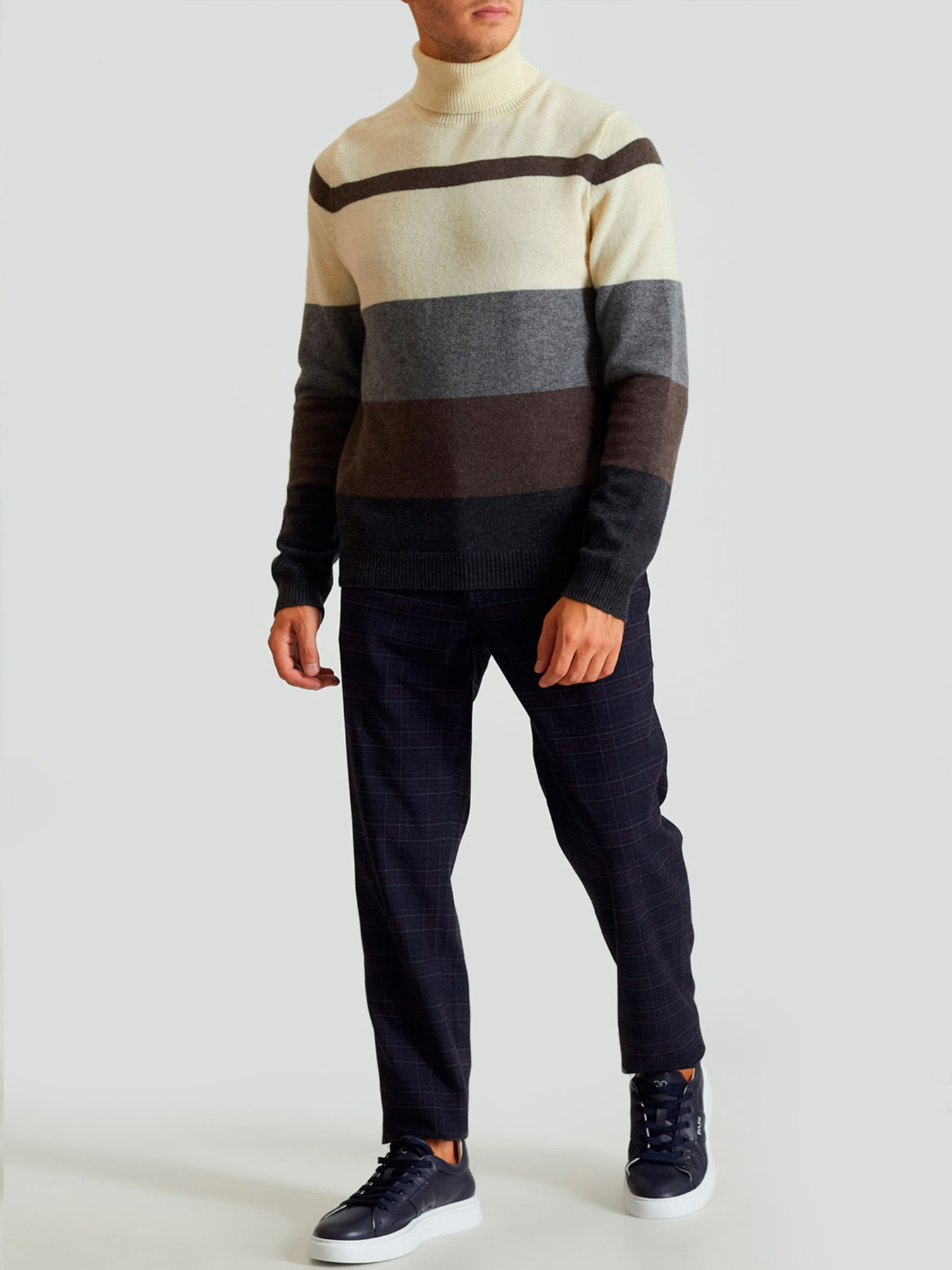 Класичні штани Fred Mello модель FM23W22PT_BLUE Фото