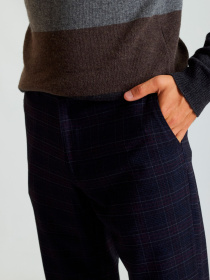 Класичні штани Fred Mello модель FM23W22PT_BLUE Фото