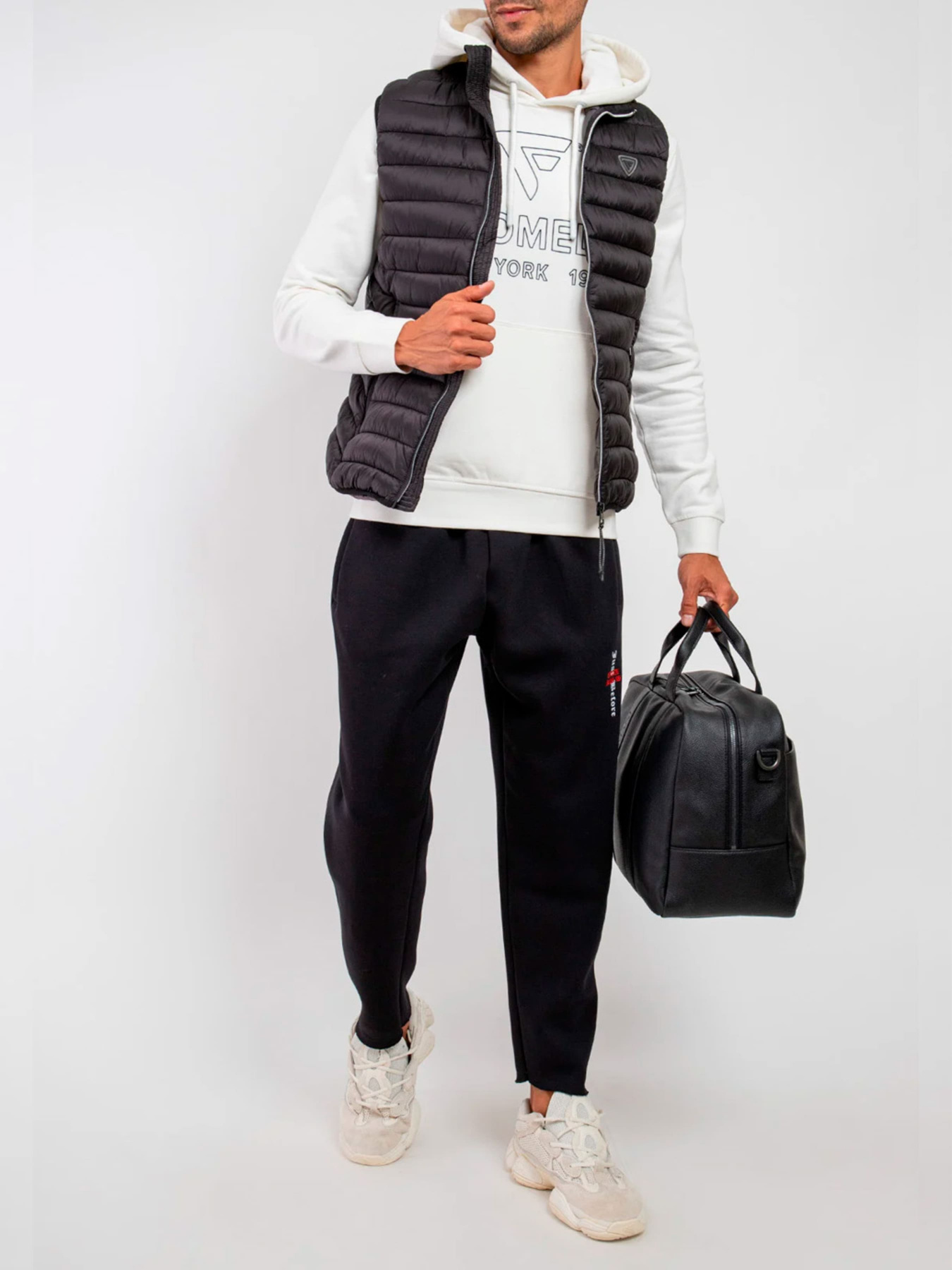 Жилет с утеплителем Fred Mello модель FMMINNESOTA_BLACK Фото