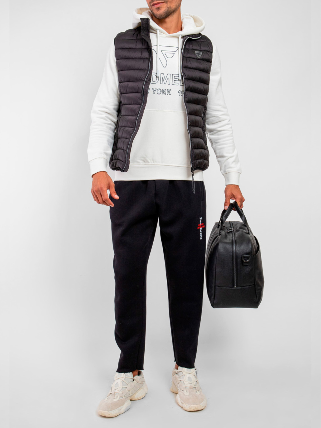 Утеплений жилет Fred Mello модель FMMINNESOTA_BLACK Фото