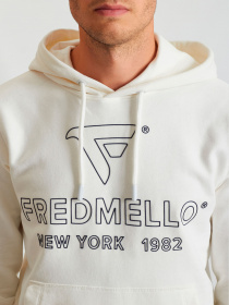 Худи Fred Mello модель FM23W02FC_OFFWHITE Фото