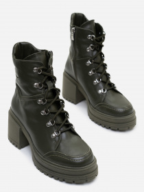 Ботильйони ISSA Plus модель OB2-288_khaki Фото