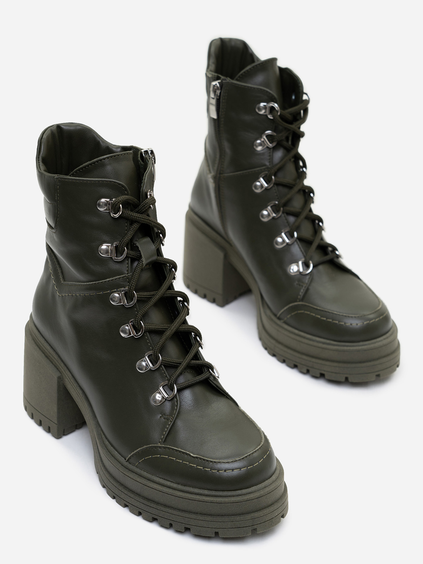 Бoтильоны ISSA Plus модель OB2-288_khaki Фото