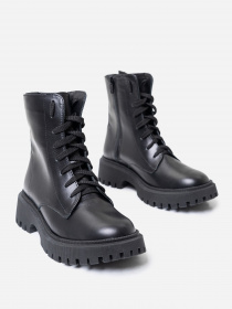 Черевики ISSA Plus модель OB2-296_black Фото