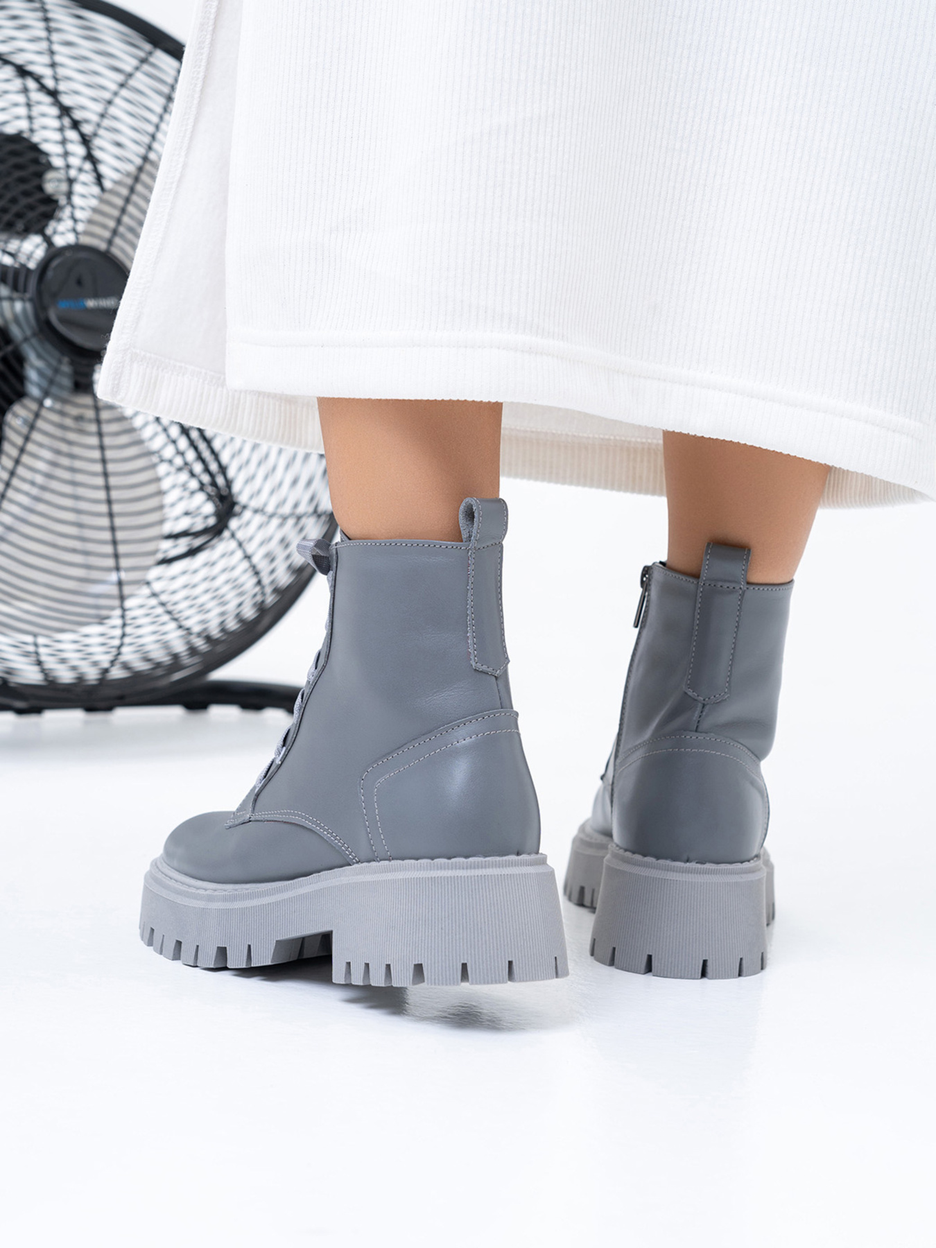 Черевики ISSA Plus модель OB2-336_gray Черевики ISSA Plus модель OB2-336_gray Фото