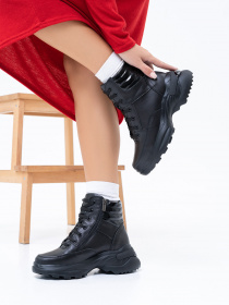 Ботинки ISSA Plus модель OB2-339_black Фото