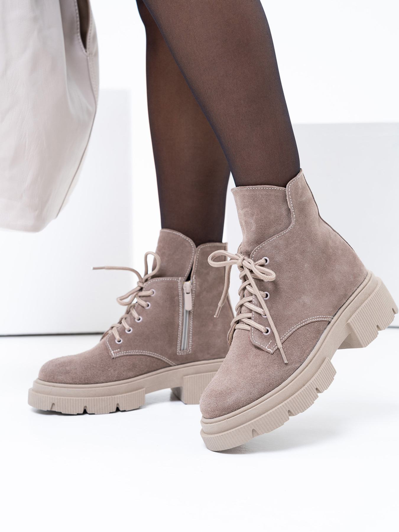 Черевики ISSA Plus модель OB2-340_beige Черевики ISSA Plus модель OB2-340_beige Фото