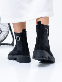 Черевики ISSA Plus модель OB2-341_black Фото