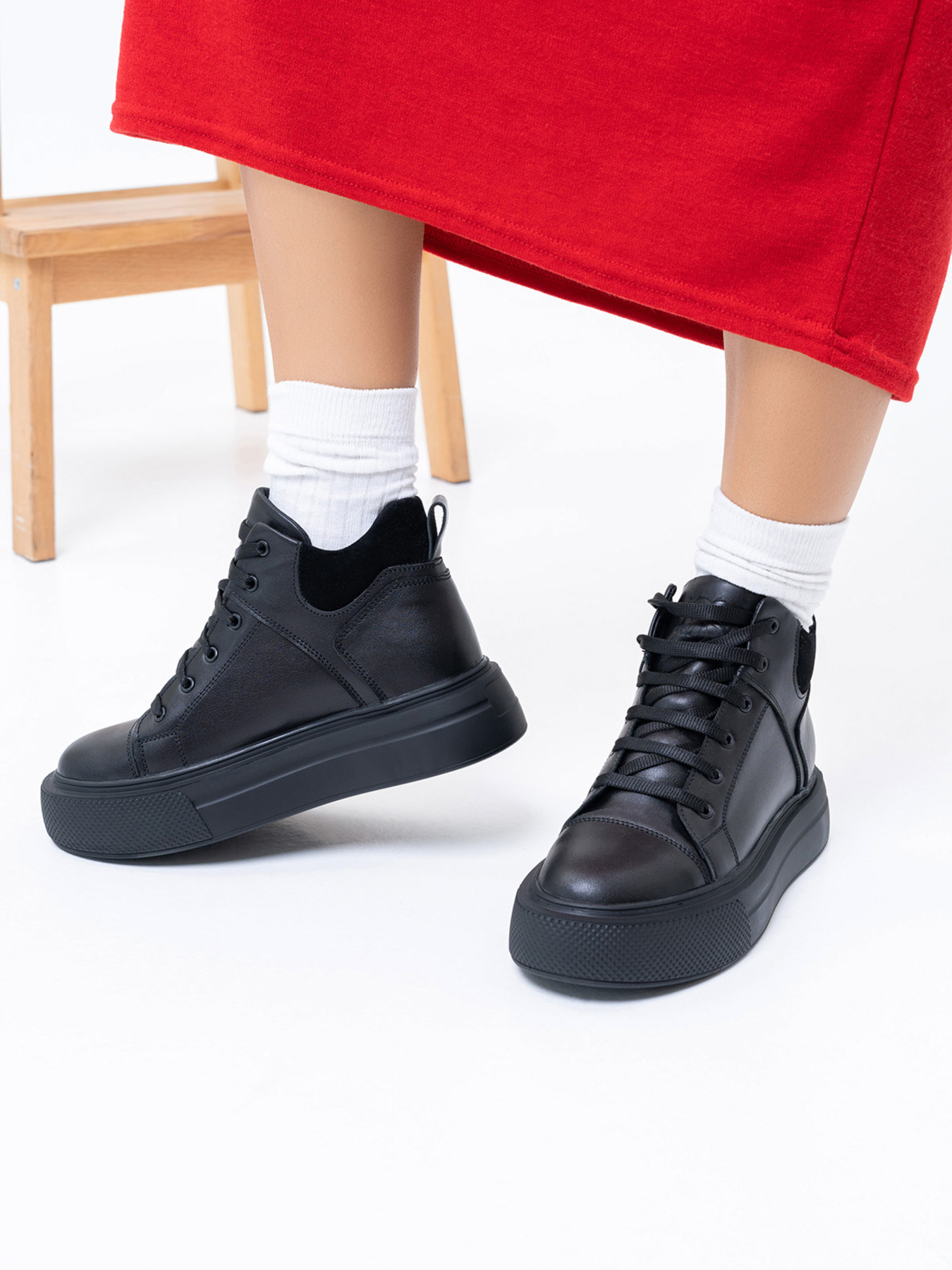 Черевики ISSA Plus модель OB2-343_black Фото