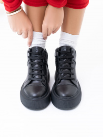 Черевики ISSA Plus модель OB2-343_black Фото