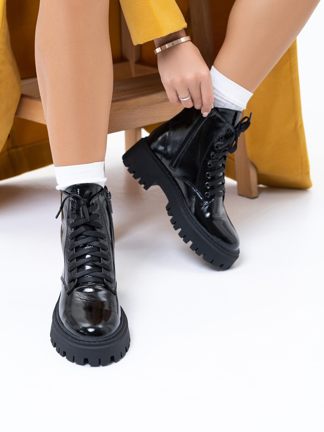 Черевики ISSA Plus модель OB2-347_black Фото