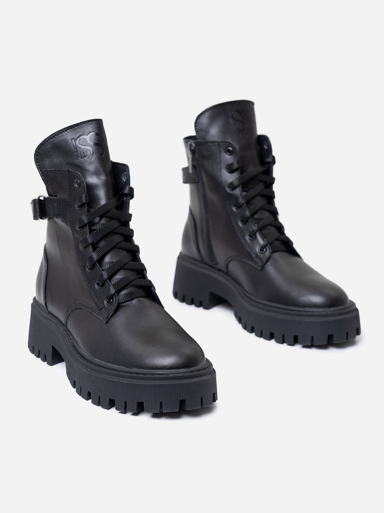 Черевики ISSA Plus модель OB2-350_black Фото