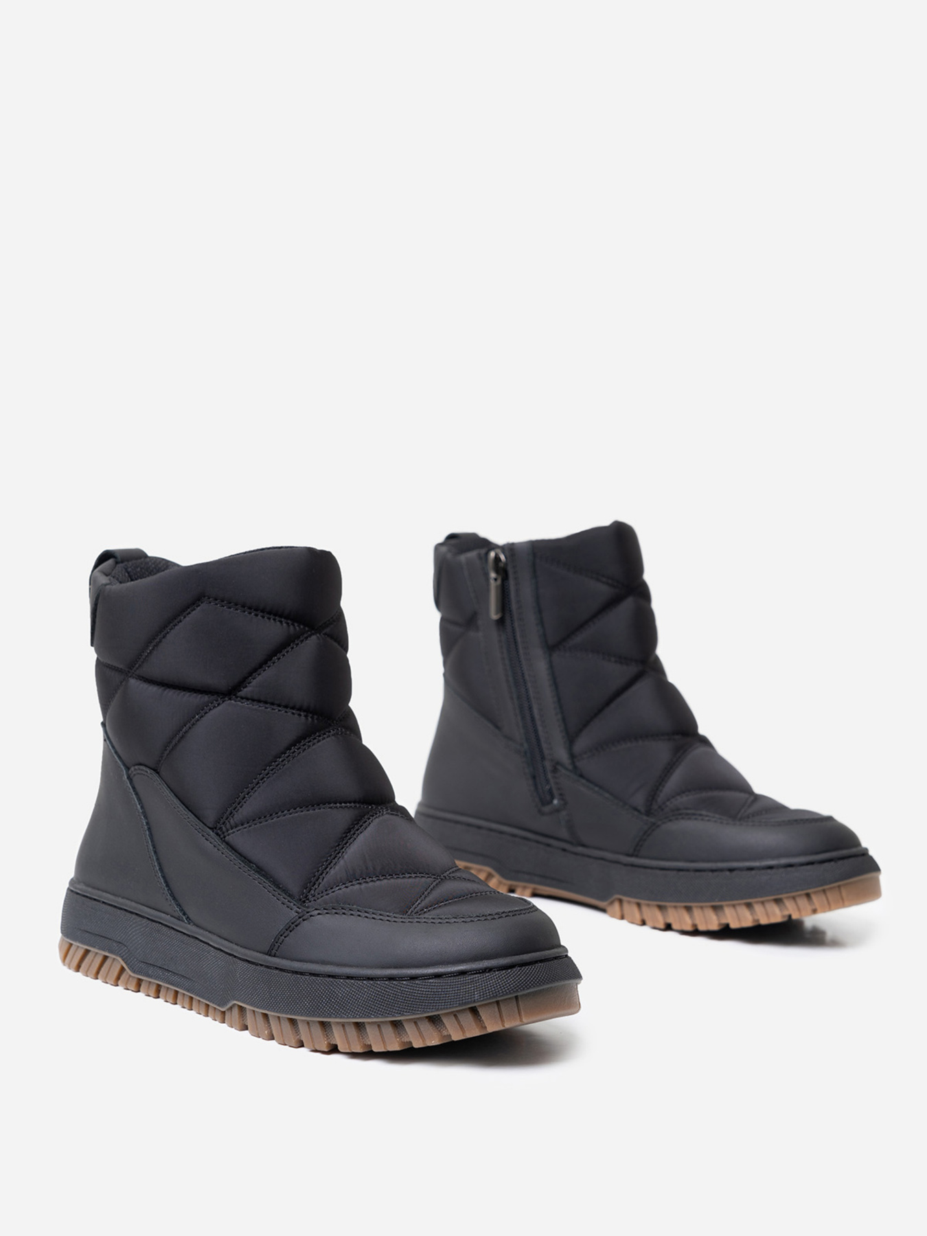 Сапоги дутики ISSA Plus модель OB2-351_black Фото