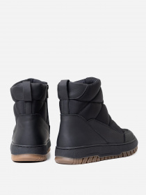 Сапоги дутики ISSA Plus модель OB2-351_black Фото