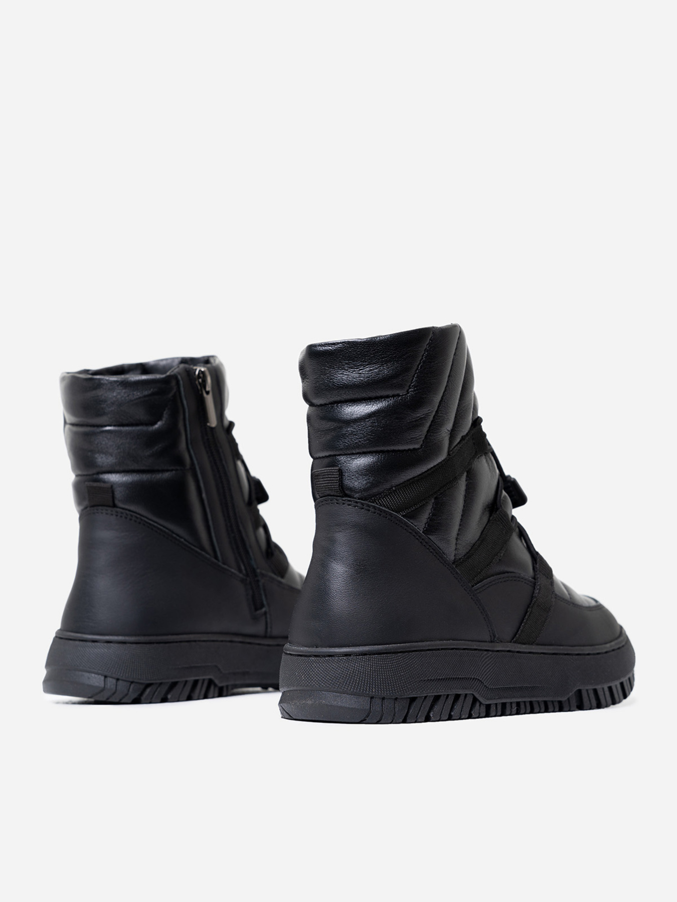 Сапоги дутики ISSA Plus модель OB2-352_black Фото