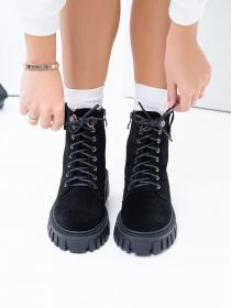 Черевики ISSA Plus модель OB2-354_black Фото