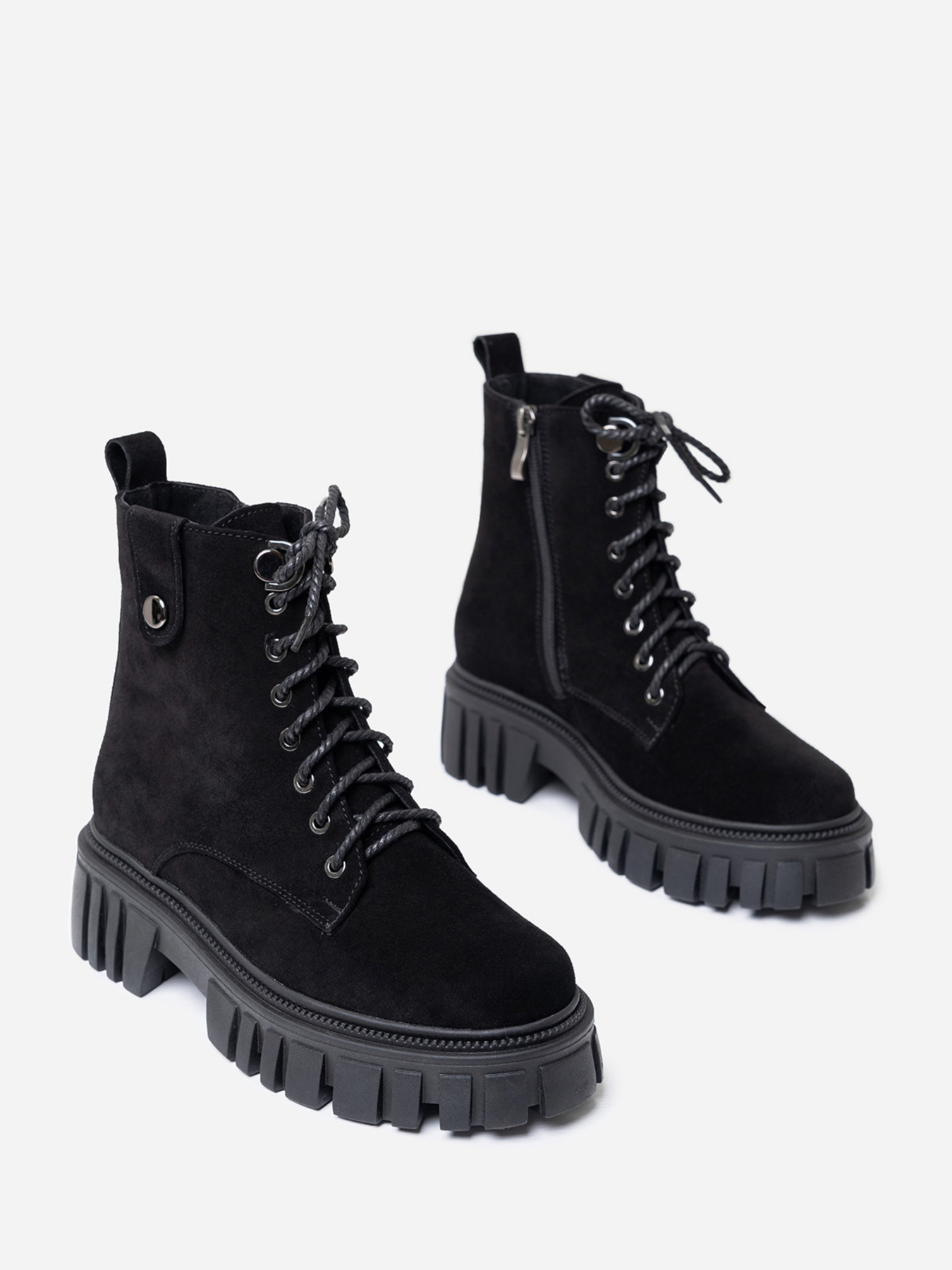 Ботинки ISSA Plus модель OB2-354_black Ботинки ISSA Plus модель OB2-354_black Фото