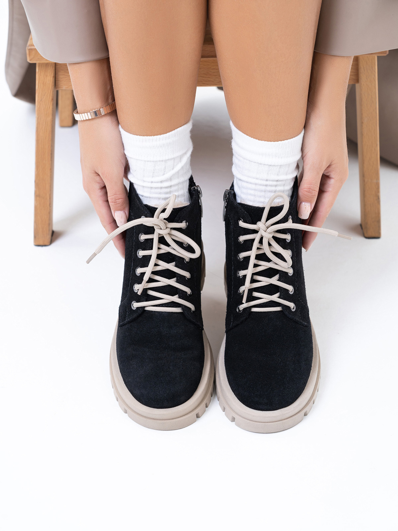 Черевики ISSA Plus модель OB2-356_black Фото