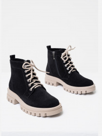 Черевики ISSA Plus модель OB2-356_black Фото