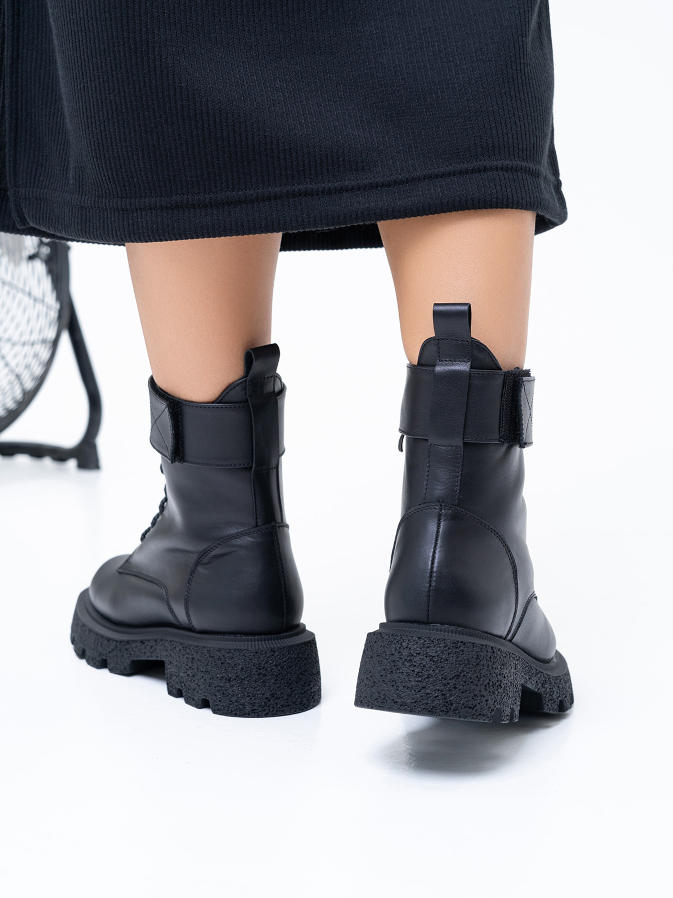 Ботинки ISSA Plus модель OB2-358_black Фото