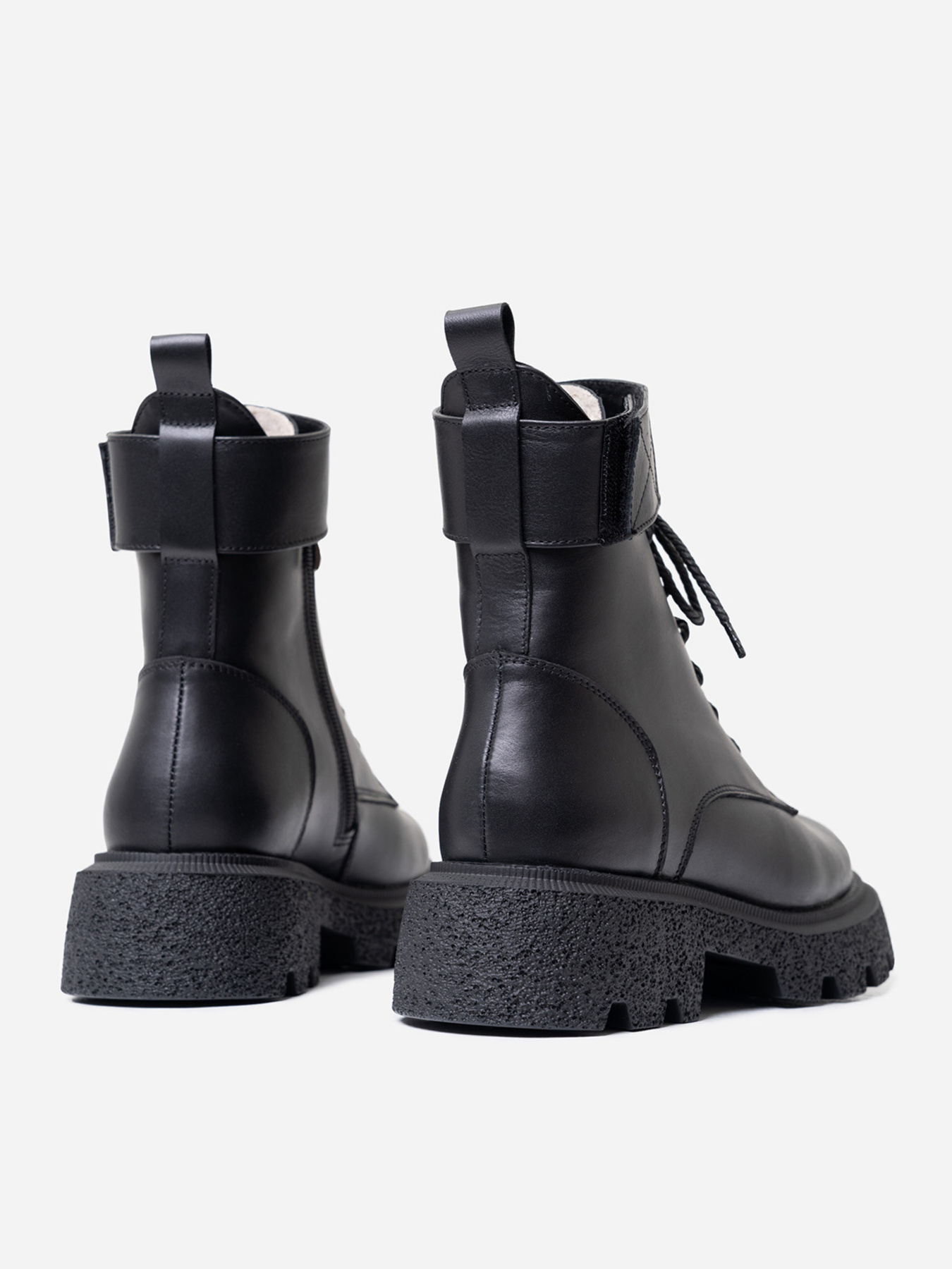 Ботинки ISSA Plus модель OB2-358_black Ботинки ISSA Plus модель OB2-358_black Фото