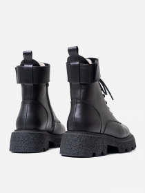 Ботинки ISSA Plus модель OB2-358_black Ботинки ISSA Plus модель OB2-358_black Фото