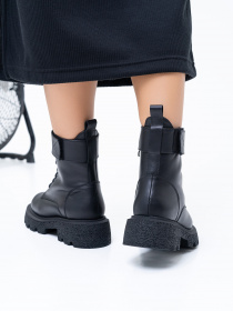 Ботинки ISSA Plus модель OB2-358_black Ботинки ISSA Plus модель OB2-358_black Фото