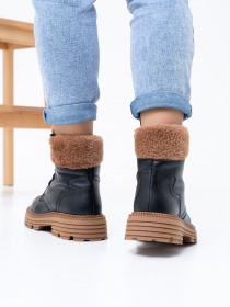 Ботинки ISSA Plus модель OB2-359_black Фото